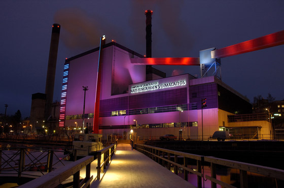Naistenlahti Power Plant by Valoa Design | Industrial buildings