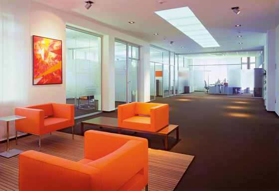 New interior design of the VR Bank Main-Kinzig eG |  | Carpet Concept