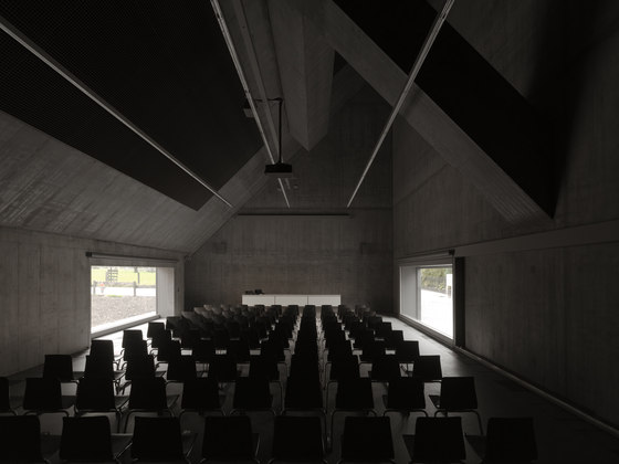 Plantahof Auditorium by Valerio Olgiati | Schools