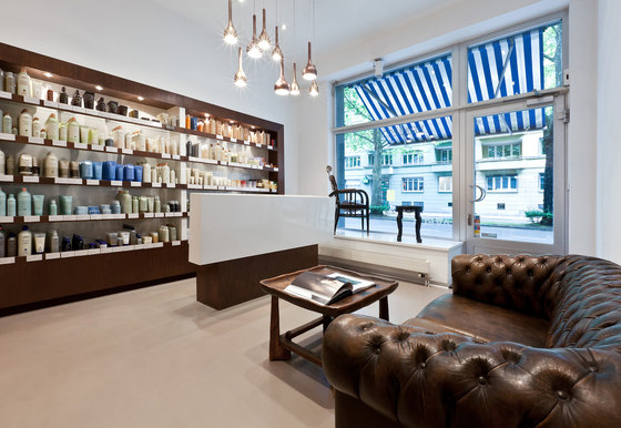 Aveda Exclusive Salon & Barber Shop, Zurich | Shop interiors | KEPENEK