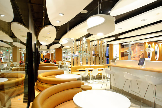 McDonald´s Restaurant, Airport Paris-Orly | Manufacturer references | Ansorg