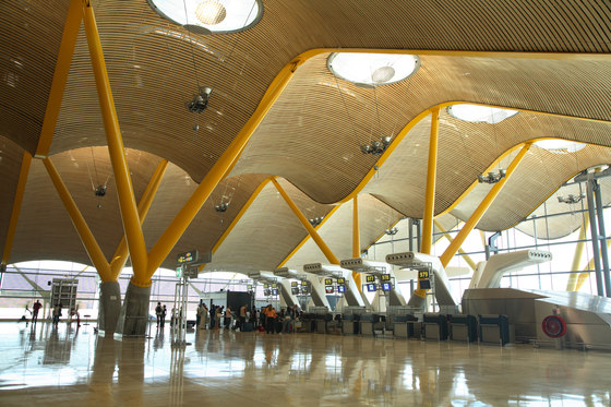 Madrid Barajas Airport | Références des fabricantes | MOSO bamboo products