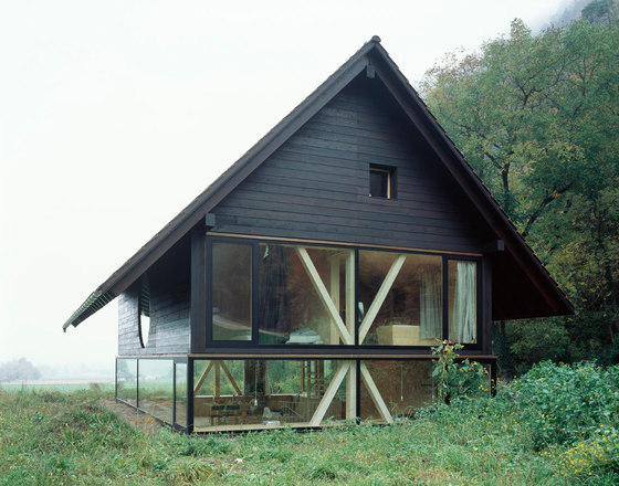 Stöckli in Balsthal by Pascal Flammer Architekten | Detached houses