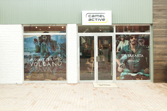 THE ROADSIDE CONCEPT – worldwide Camel Active Store Design | Shop interiors | Jörg Mennickheim