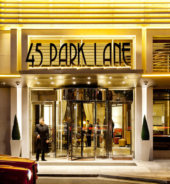 45 Park Lane Hotel | Referencias de fabricantes | Brand van Egmond