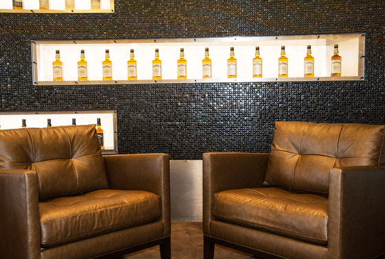 Installation in the Jack Daniel’s Club at Globe Life Stadium | Manufacturer references | Anzea Textiles