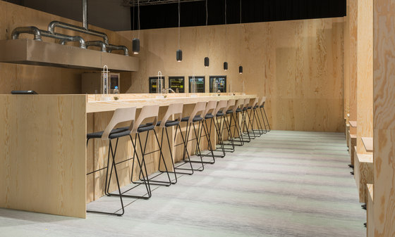 Design Bar at Stockholm Furniture & Light Fair, February 3–7, 2015 by Studio Vision Architecture & Design / Mattias Stenberg | Temporary structures