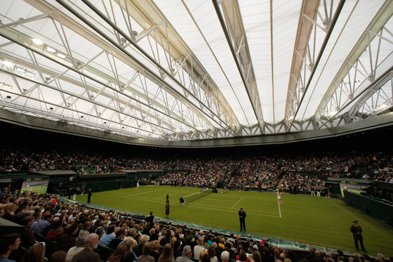 Retractable roof on Centre Court, Wimbledon | Referencias de fabricantes | Sefar