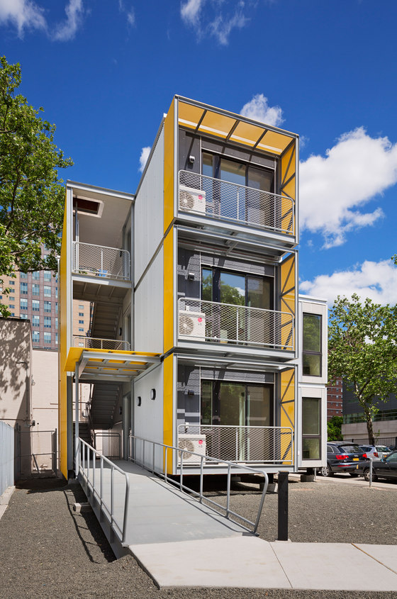 Urban Post Disaster Housing Prototype | Apartment blocks | Garrison Architects