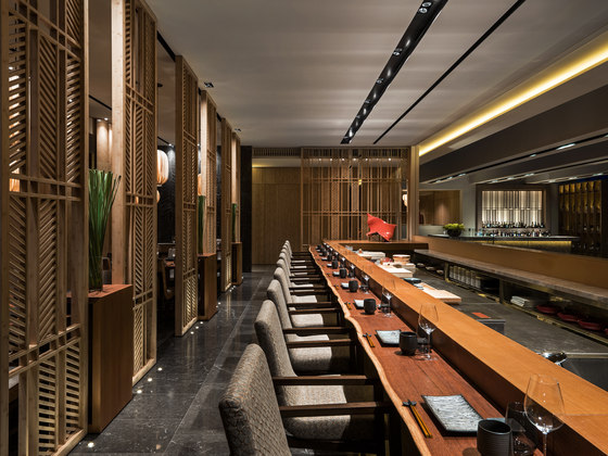 Kioku Restaurant Four Seasons Hotel By Afso Andre Fu Restaurant Interiors