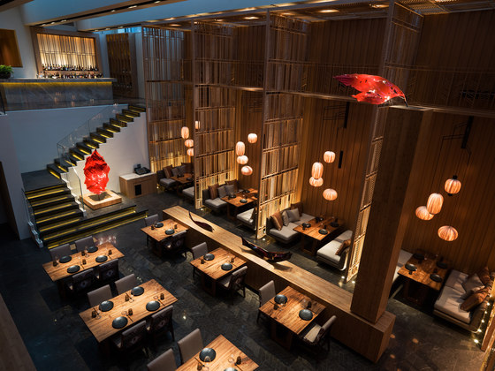 Kioku Restaurant, Four Seasons Hotel | Restaurant interiors | AFSO / André Fu