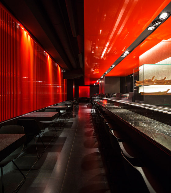 Zen Sushi Restaurant | Intérieurs de restaurant | Carlo Berarducci Architecture