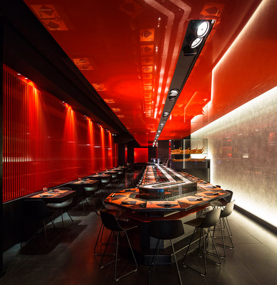 Zen Sushi Restaurant | Intérieurs de restaurant | Carlo Berarducci Architecture