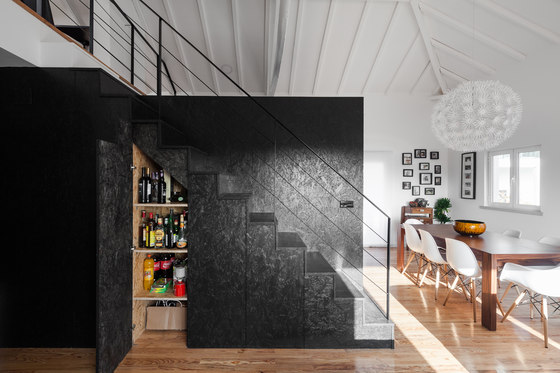 Barn House by Inês Brandão Arquitectura | Living space