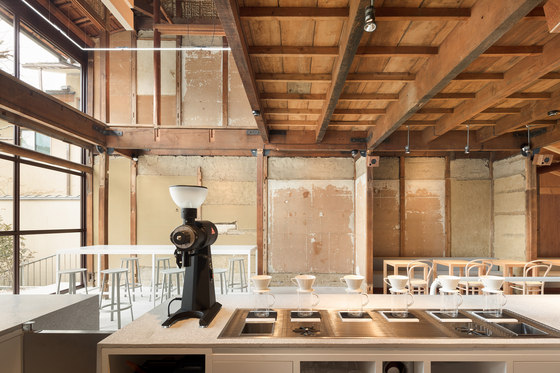 Blue Bottle Coffee Kyoto Cafe | Café interiors | Schemata Architects