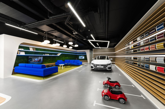 Volkswagen Home de mode:lina architekci | Bureaux