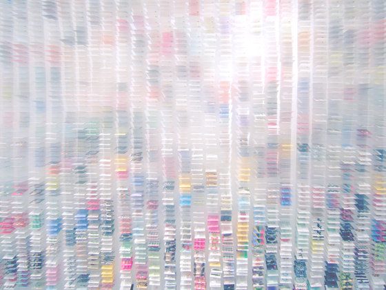 Forest of Business cards by Moriyuki Ochiai Architects | Installations