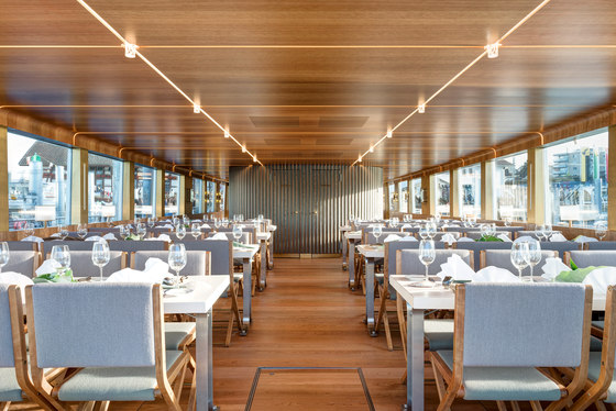 MS Säntis | Restaurant interiors | Susanne Fritz Architekten