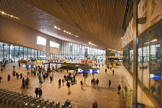 Hauptbahnhof „Rotterdam Centraal“ von Jansen | Herstellerreferenzen