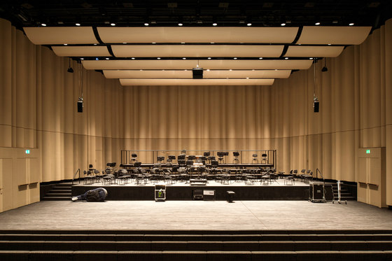 Concert hall Toni Areal | Manufacturer references | Dukta