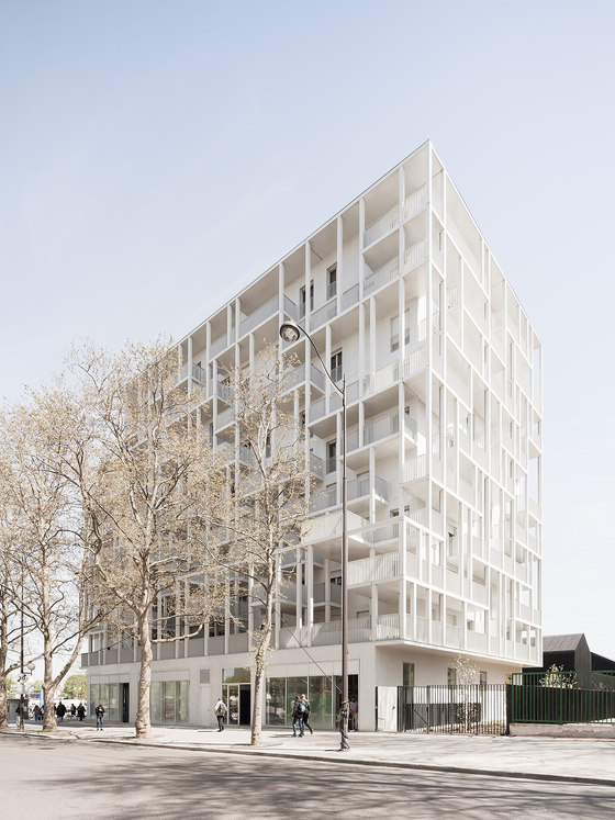 Social Housing Croisset, Paris by Hardel Le Bihan Architectes | Apartment blocks