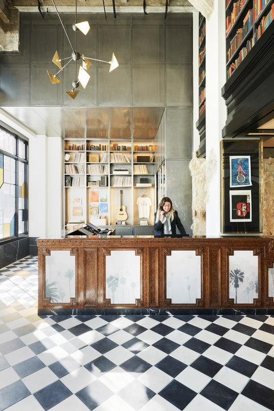 Ace Hotel Downtown Los Angeles | Hotel interiors | Commune Design