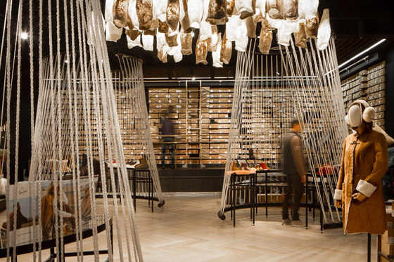 Yellow Earth flagship store by TANDEM Design Studio Shop interiors