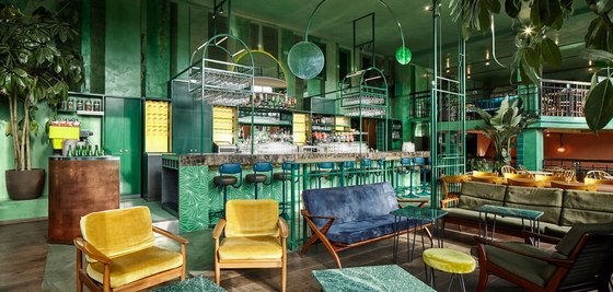 Bar Botanique Cafe Tropique | Café interiors | Studio Modijefsky