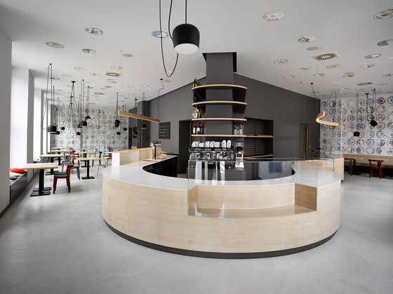 Cafe. Bistro. Bakery Zahorsky | Café interiors | JRA Jarousek.Rochova.Architekti