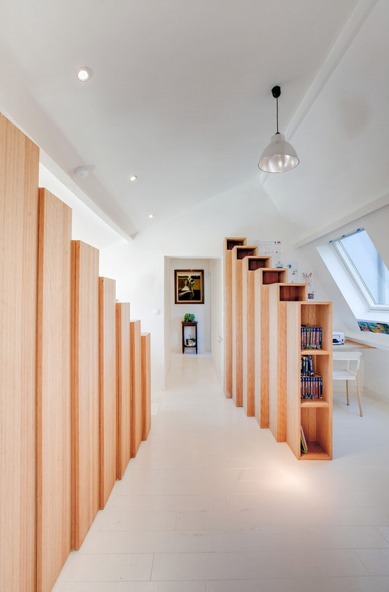 Bookshelf House | Living space | Andrea Mosca Creative Studio