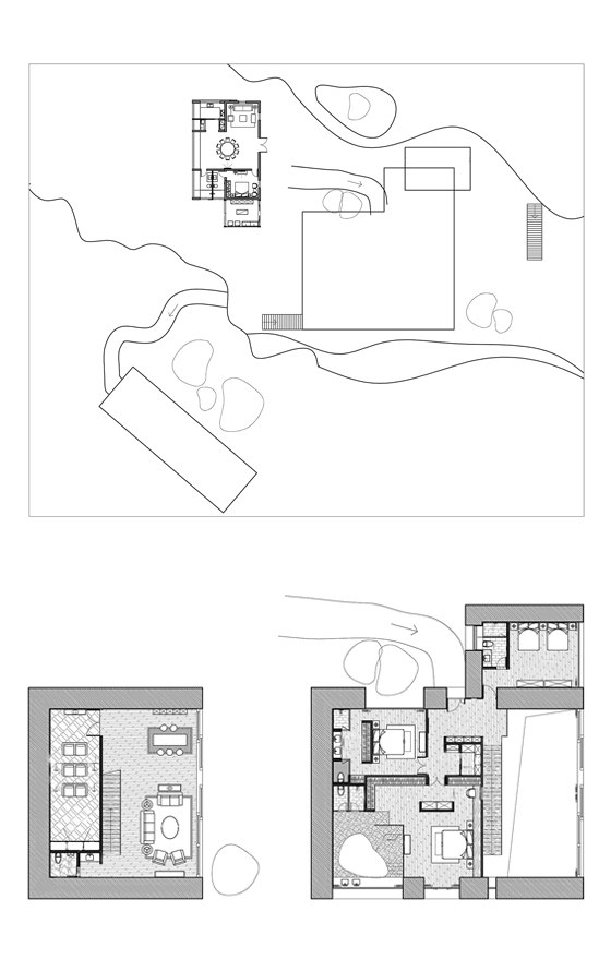 Returning Hut by FM.X Interior Design | Living space
