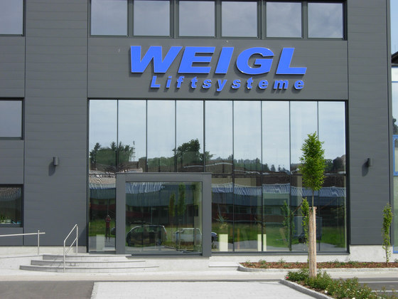Weigl Liftsysteme – Schauraum Wien | Manufacturer references | INTEK