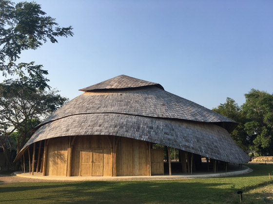Bamboo Sports Hall for Panyaden International School | Sports halls | Chiangmai Life Architects