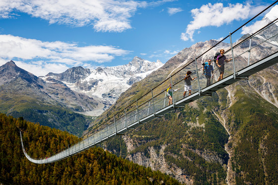 The Longest Suspension Bridge by Swissrope: Lauber AG | Bridges