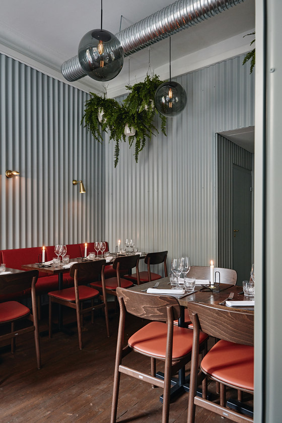 Restaurant OX | Restaurant interiors | Studio Joanna Laajisto