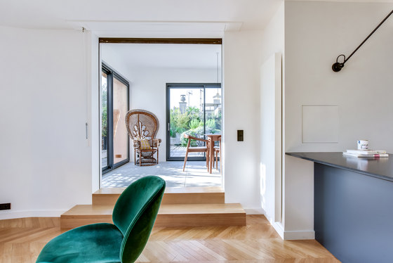 Penthouse Paris 7th | Living space | BR Design Interieur