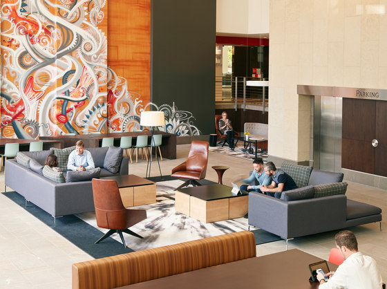 Key Center Lobby Reposition | Office facilities | SkB Architects