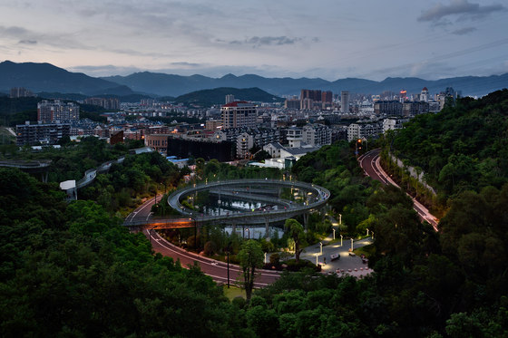 China Fuzhou Jin Niu Shan Trans-urban Connector by LOOK Architects | Bridges