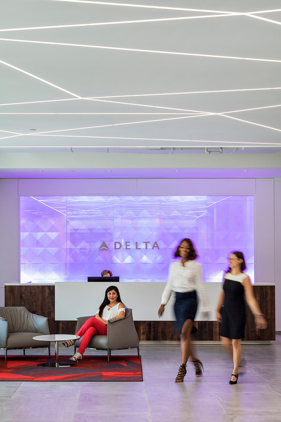 Delta Airlines HeadQuarter by Marca Corona | Manufacturer references