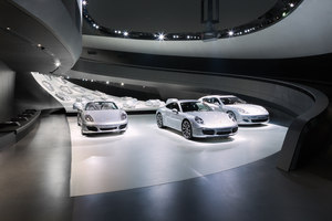 Porsche Pavilion at the Autostadt in Wolfsburg | Trade fair & exhibition buildings | Henn Architekten