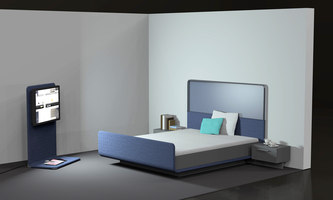 Modern four-poster bed | Prototypes | Designstudio speziell®