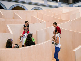 Maze At The National Building Museum | Installations | BIG / Bjarke Ingels Group