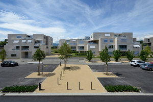 Housing and Urban Planning of "Grand-Pré" Neighbourhood | Apartment blocks | Luscher Architectes SA