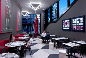 Briscola - Pizza Society | Intérieurs de restaurant | Fabio Novembre