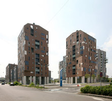 Edilizia residenziale convenzionata  a torre, Nuovo Portello | Urbanizaciones | Cino Zucchi Architetti