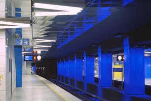 Münchner Freiheit subway station | Railway stations | Ingo Maurer
