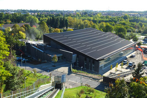 New Swimming Stadium at the Parco della Gioventù Sports Complex | Manufacturer references | Casalgrande Padana
