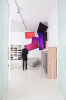 Kvadrat Showroom Paris - See what you’ve made me do | Herstellerreferenzen | Luminous Surfaces (Color Kinetics)