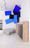 Kvadrat Showroom Paris - See what you’ve made me do | Manufacturer references | Luminous Surfaces (Color Kinetics)