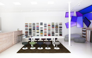 Kvadrat Showroom Paris - See what you’ve made me do | Références des fabricantes | Luminous Surfaces (Color Kinetics)